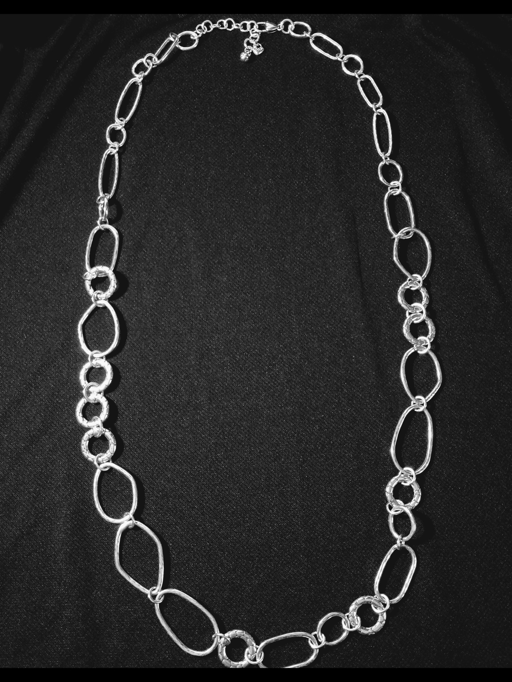 Brighton Long Pebble Link Necklace